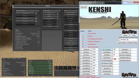 kenshi trainer